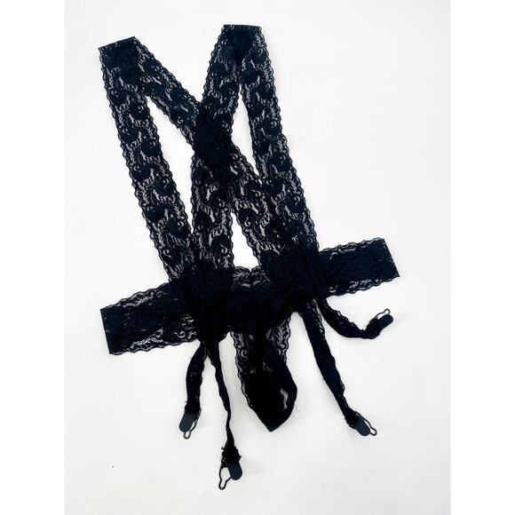 Fredericks of Hollywood Black Lace Lingerie - Picture 1 of 4